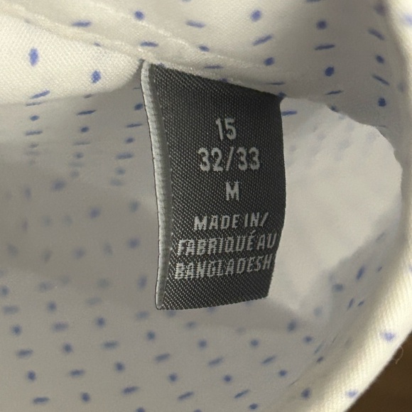 ❤️ Michael Kors Men's slim White Patterned Shirt M - Picture 4 of 9